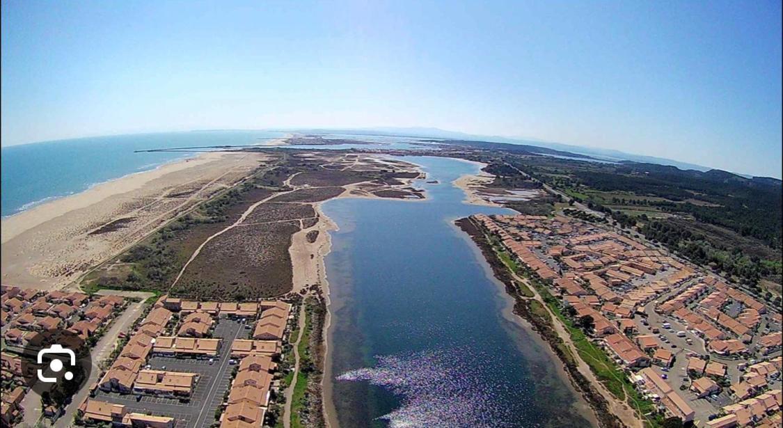 Pavillon 20M De La Plage Des Ayguades 格吕桑 外观 照片